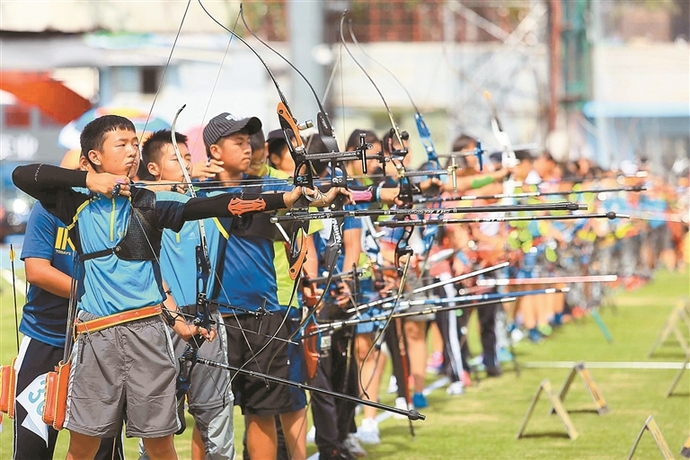 貴州省青少年射箭室內(nèi)錦標(biāo)賽在黔西南開賽